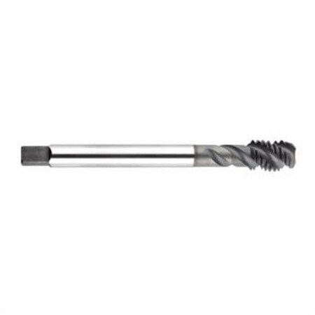 Morse Spiral Flute Tap, High Performance, Series 2089MC, Metric, UNC, M16x2, SemiBottoming Chamfer, 3 Fl 61286